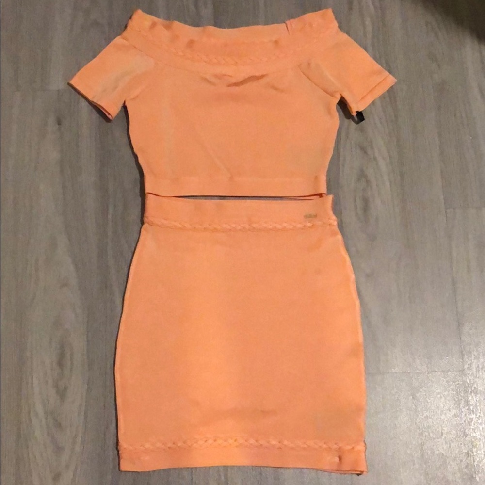 Two Piece Off The Shoulder Set